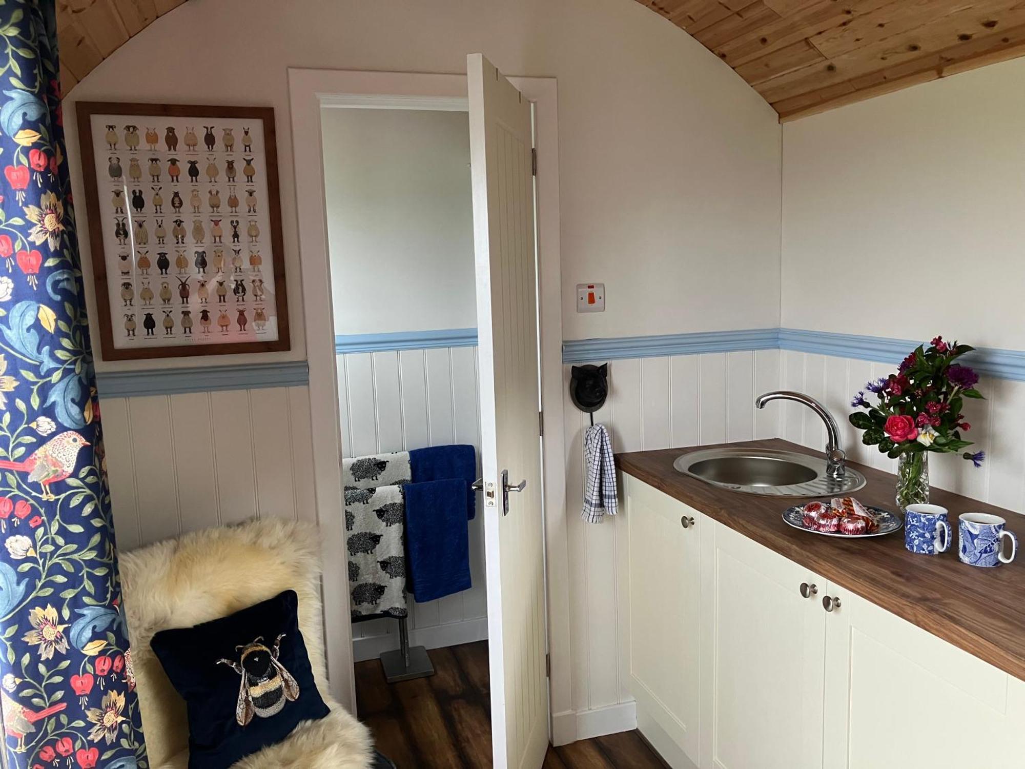 Wee Shepherds Hut Maybole ภายนอก รูปภาพ